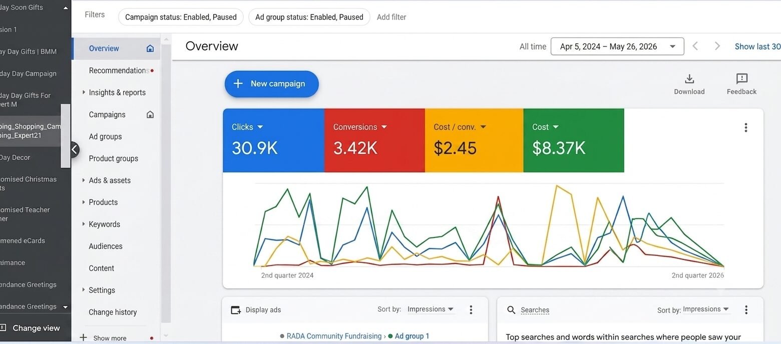 Home Cleaning Google Ads